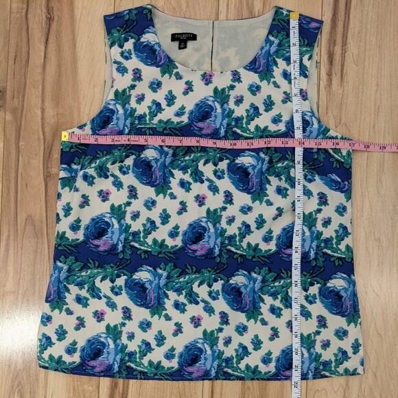 NWOT TALBOTS Floral Sleeveless Blouse 2P - Picture 8 of 8